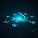 desenho de nuvem com ramificações